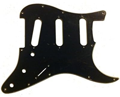 Black Stratocaster pickguard SSS for USA/Mexican