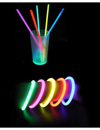 Preisvergleich Produktbild Knicklichter Party-Gadget bunt 100 Stück