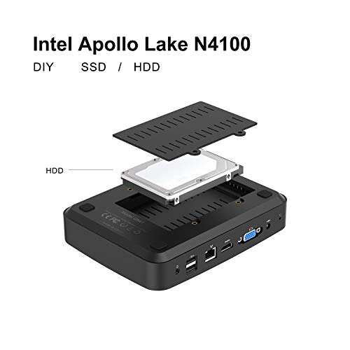 KODLIX GN41 Gemini Lake Celeron N4100 4M Cache up to 2 4GHz DIY SSD HDD Mini PC UHD Graphics 600 8GB 64GB 1000M LAN 2 4G 5 8G WiFi Dual Screen Display Build NAS reviews KODLIX GN41 Gemini Lake Celeron N4100 4M Cache up to 2 4GHz DIY SSD HDD Mini PC UHD Graphics 600 8GB 64GB 1000M LAN 2 4G 5 8G WiFi Dual Screen Display Build NAS