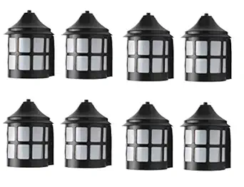 Superscape Outdoor Lighting : WL1029 : Traditional Exterior Wall Lights_Pack of 8