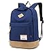 Produktbild ROOKLY Bergsteigen Reiserucksack Rucksack Basic Unisex Travel School Rucksack 15,6 Zoll Laptop Business Casual Wasserdicht Tagesrucksack Leicht,Blue