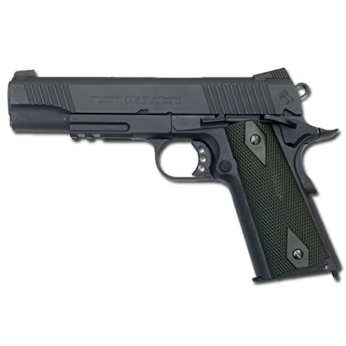 CYBERGUN PISTOLA COLT 1911 FULL METAL SCARRELLANTE SOFTAIR (NERA)
