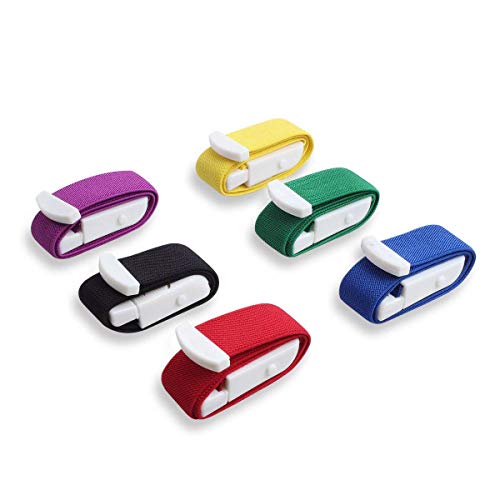 ewinever 6pcs Nuevo al Aire Libre de Primeros Auxilios Emergencias Médicas Tourniquet Detener Sangre Cinturón intravenosa rápida liberación Lenta con Hebilla
