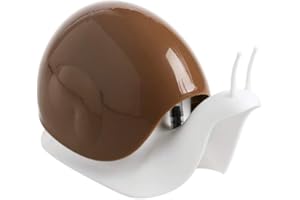 Soap Liquid Dispenser Snail Shape Sink Soap Dispenser Lotion Bottle Pressed Lotion Dispensing Bottle for Kitchen And Bathroom White