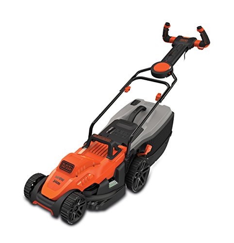examen BLACK+DECKER BEMW461ES-QS Tondeuse à gazon filaire - 1400 W - 34 cm - 6 hauteurs réglables 20, 30, 40, 50, 60 et 70 mm - Idéale pour les surfaces de 400m²