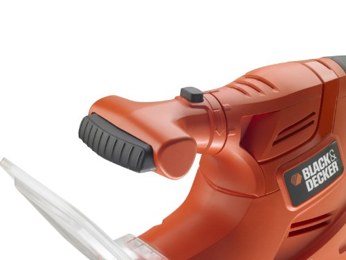 Black + Decker GT4550KIT Elektro-Heckenscheren-Kit, 50cm Messerlänge, T-Griff, 2-Hand Sicherheitsschaltung, GT4550KIT - 4