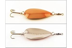 Allcock Copper Silver Spoon 1.5" Salmon/Trout Lure
