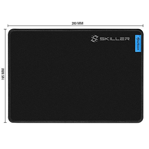 Sharkoon Skiller SGP1 M Gaming Mouse Mat schwarz