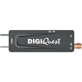 Digiquest DecoderTerrestre, XO Stick, DVB-T2, Nero - Risparmia energia sfruttando l'alimentazione della tv, telecomando 2in1,