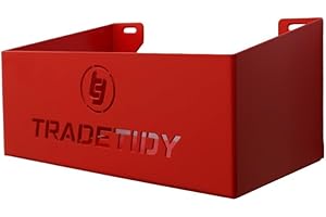 Tradetidy Storage Tray Holders 250mm - Ideal for Vans, Garages, Workshops - Made from Steel