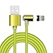 Produktbild ALTech® 1M 360 ° L Seite Schnittstelle Magnetic Suction Ladekabel für iPhone 5 / 5S / 6 / 6S / 7/7 Plus / 8/8 Plus / iPad / iPod Mini (grün)