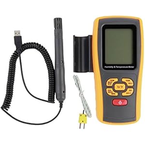Digital-Thermometer-Hygrometer, YH-THINKING Hygrometer Datenlogger Temperatur High Precision Indoor Outdoor beweglicher Hand Hygrothermograph Mehrkanal Luftfeuchtigkeit Temperatur-Messgerät