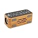 Produktbild CHESUN Bluetooth 4.0 Lautsprecher, USB Bluetooth Lautsprecher Boxen Holz Berühren Soundbox 20W Mit Drahtloser Tragbarer Lautsprecherbox, 140 * 55 * 65Mm(4.2 * 2.2 * 2.8In),Yellow