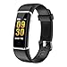 Produktbild moreFit Fitness Armband Kinder, Wasserdicht IP67 GPS Fitness Tracker Farbbildschirm Aktivitätstracker Schrittzähler Uhr mit Stoppuhren Vibrationsalarm Anruf SMS Beachten