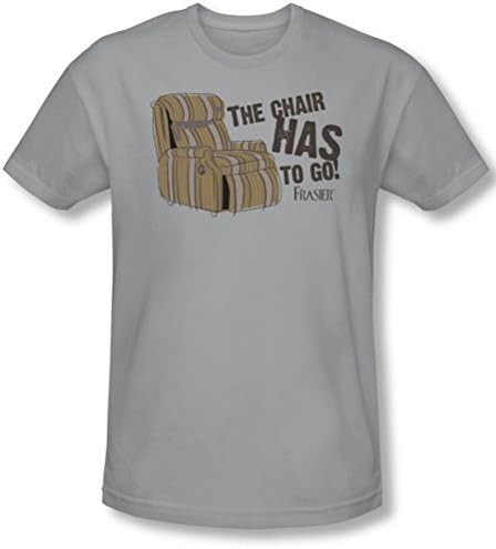 Frasier - Mens The Chair T-Shirt In Silver, XX-Large, Silver