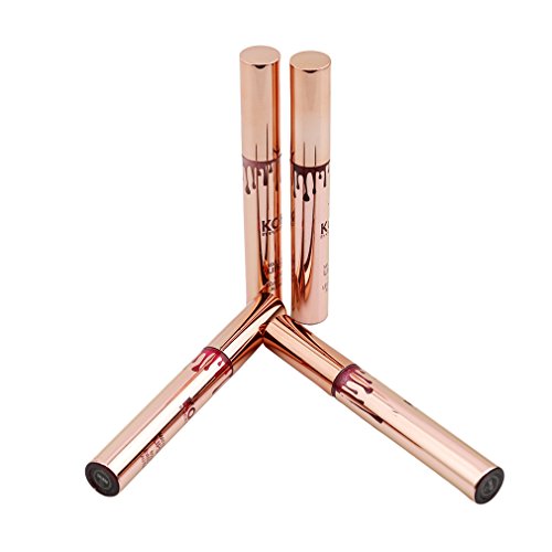 HENGSONG 4 Farben Matt Lipgloss Lippenstift Lippen Makeup Kosmetik - 3