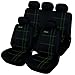 Produktbild SITU SCSC0015 Auto Schonbezug, Sitzbezüge für Auto mit Strich, universal, schwarz-grün