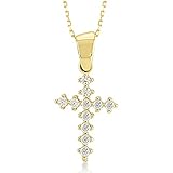 ⚜️ STEIN: Die Steine auf dem Produkt sind Cubic Zirkonia. Cubic Zirkonia trägt dazu bei die Kette glänzen zu lassen. Egal ob in sportlicher oder klassischer Kleidung, Sie können es immer gut kombinieren.