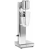 Royal Catering Milkshake Machine, 1L, 15,000 rpm, Stainless Steel (80W, 4 Ventilation Slots)