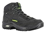 Wildleder Obermaterial Lowa Rax GTX Mid Wasserdichte Herren Wanderschuhe/Trekkingschuhe mit Goretex (45 EU)