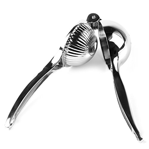 Zitruspresse Zitronenpresse hergestellt aus robustem 18/10 Edelstahl- Zitronen- und Limettensaftpresse für ein maximales Ergebnis BPA-frei und spülmaschinenfest - 8