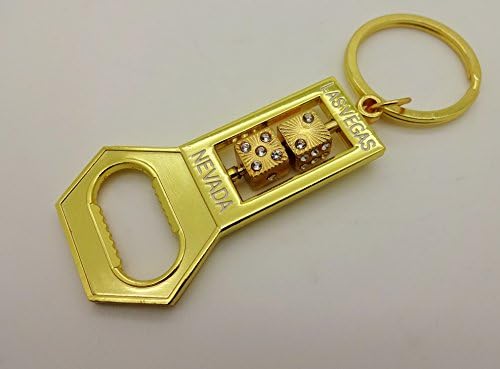 Las Vegas Souvenir Keyring Bottle Opener