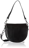  Steffen Schraut Damen Hudson Saddle Bag I Umhängetasche, Schwarz (Black), 8x16x22 cm