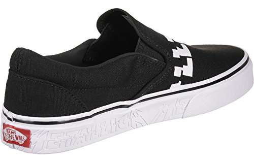 Preisvergleich Produktbild Vans Classic Slip-On x Metallica Schuhe Black / White