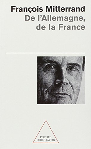 De l'Allemagne, de la France De l'Allemagne, de la France