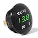 Produktbild XCSOURCE Universal Digital Anzeige Voltmeter wasserdichte Spannungs Messinstrument grüne LED für DC 12V-24V Auto Motorrad Autolack BI314