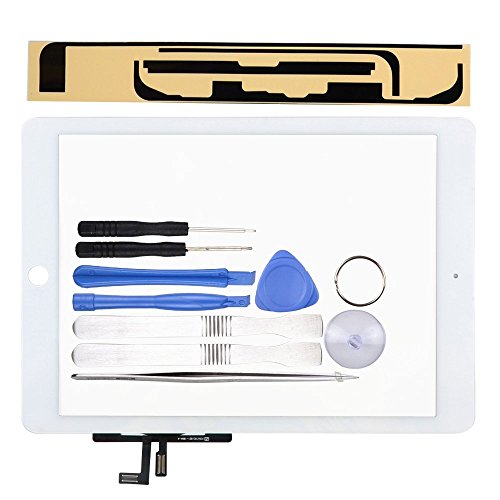 LL Trader táctil digitalizador para iPad Air (iPad 5) blanco pantalla con digitalizador Touch, incluye herramientas y adhesivo