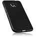 Produktbild mumbi TPU Hülle kompatibel mit Lenovo Moto E4, schwarz