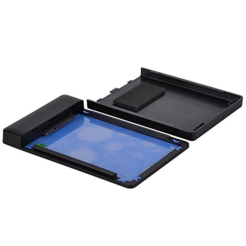 ORICO 6,3 cm USB 3.0 Festplatte Gehäuse Caddy für 6,3 cm SATA HDD & SSD, Werkzeuglose Design – Blau - 3