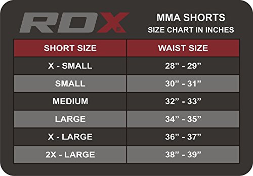 RDX MMA UFC Shorts Kampfsport Boxen Trainingshorts Kurze Sporthose Muay Thai Fightshorts - 3