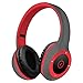 Produktbild headsetStereo Headset Bluetooth Headset Sport-MP3-Karte Schnurloses Telefon-Headset, rot