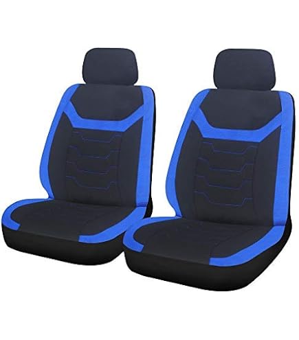 Enjoliveurs de roues - DRACO - CS - 14 pouces - Noir et bleu - Lot de 4