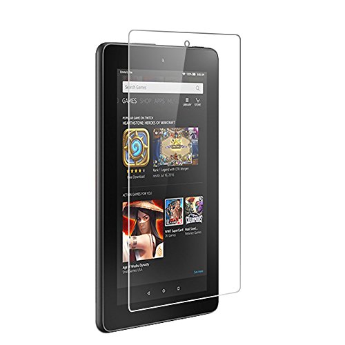 Das Neue Fire HD 8 2016 Schutzfolie, Wrcibo Glas Display Schutz Schutzglas Echte Glas Displayschutzfolie für Das Neue Fire HD 8 2016 (Panzerglas, 0,33mm, Unsichtbar, Kratzfest) - 4
