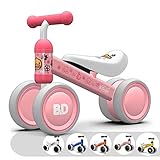 FACIL DE MONTAJE:solo necesitan 1 o 2 minutos para montar esta bicicleta para bebés. Consulte el manual y las instrucciones de la foto (no se requieren otras herramientas).