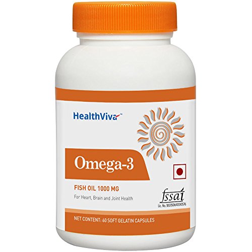 HealthViva Omega 3 Supplement, 60 softgels RS.379 (46.00% Off) - Amazon
