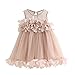 Produktbild JiaMeng Kinder Baby Baby Mädchen Prinzessin Kleid Pageant Sleeveless Print Kleider Süße Spitze Weste Blütenblatt Kleid