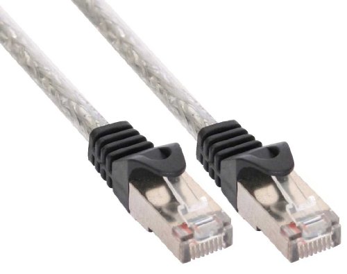 Preisvergleich Produktbild INLINE Patchkabel Cat.5e SF / UTP transparent 10m