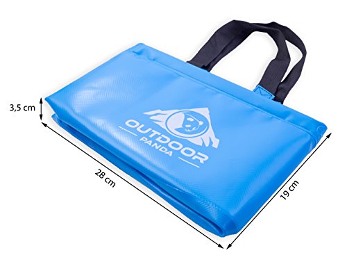 NEU Outdoor Faltschüssel 15 Liter Waschschüssel blau - 6