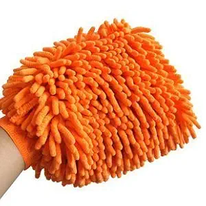 Cozy Microfiber Super Soft Microfiber multipurpose dusting Hand Glove Duster Washing Mitt (2)