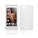 Produktbild handy-point Gummihülle Hülle für Sony Xperia L C2104 / C2105 / S36h, Weiss, Weiß, Silikonhülle, Gummi, Silikon, Schale, Schutzhülle, Schutz, Handyschale, Handyhülle