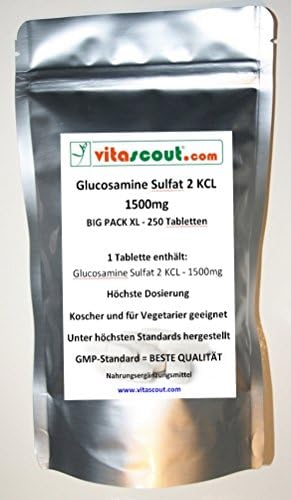 Glucosamine Sulphat – 1500mg Per Tablet/2 PN: 010231 KCL – 250 Tablets