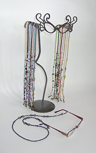 Fifties Style Vintage Glasses Spectacle Chain lanyard display stand