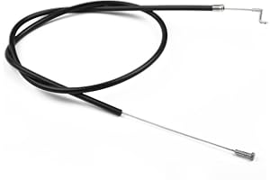 DONKIVVY Gaszug 98cm passend für Stihl FS100 FS100R FS110 FS110R FS110RX Rasenmäher, 4180 180 1150, schwarz