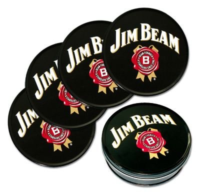 Preisvergleich Produktbild Jim Beam 4 Coaster Set