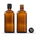 100 Ml (3.38 Fl Oz) Amber Glass Bottle With Euro Dropper for Essential Oils (12 Bottles) RS.929.00