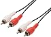 Produktbild Cable de audio estéreo 2 RCA macho - 2 RCA macho de 1.50 m en color negro